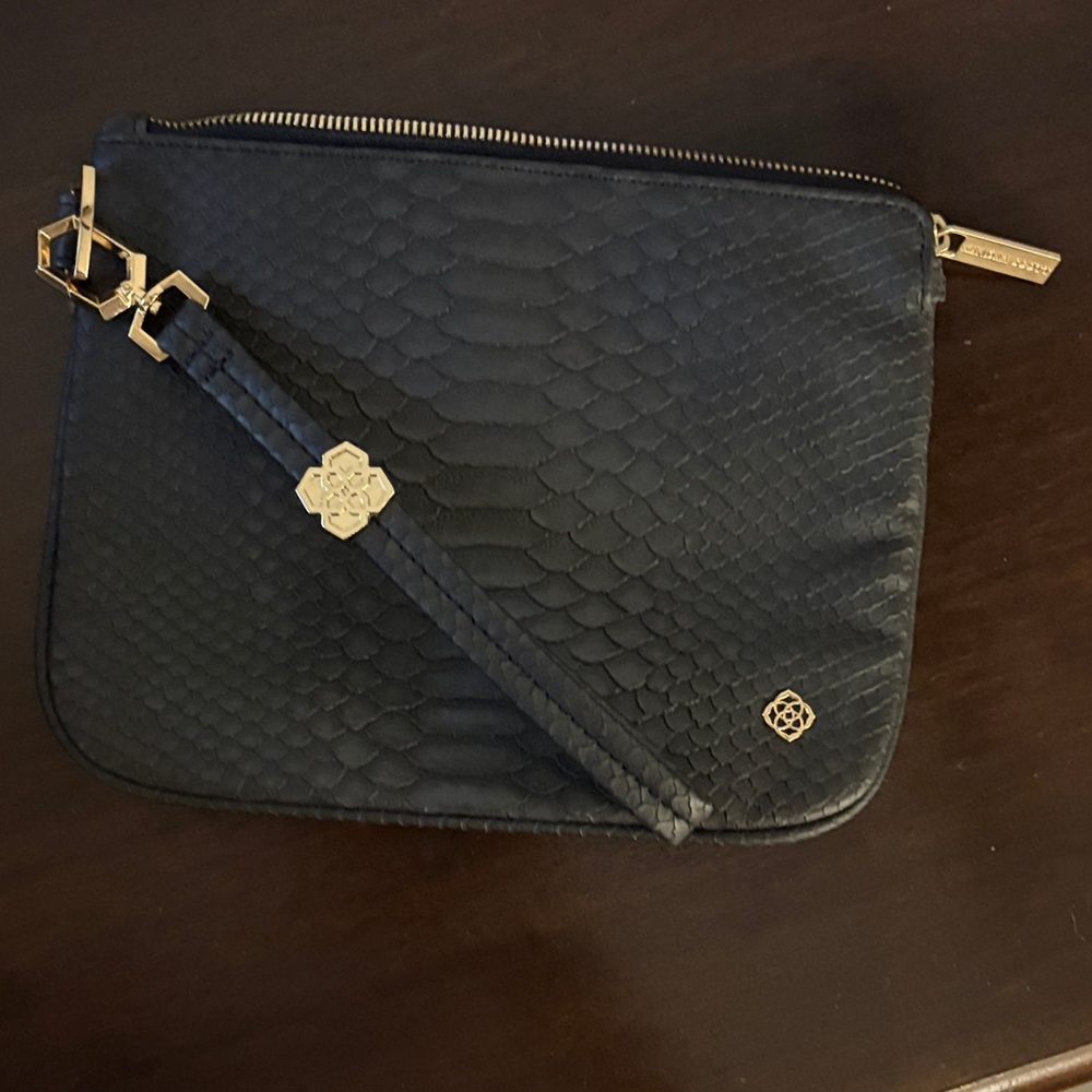 Kendra Scott Black Wristlet